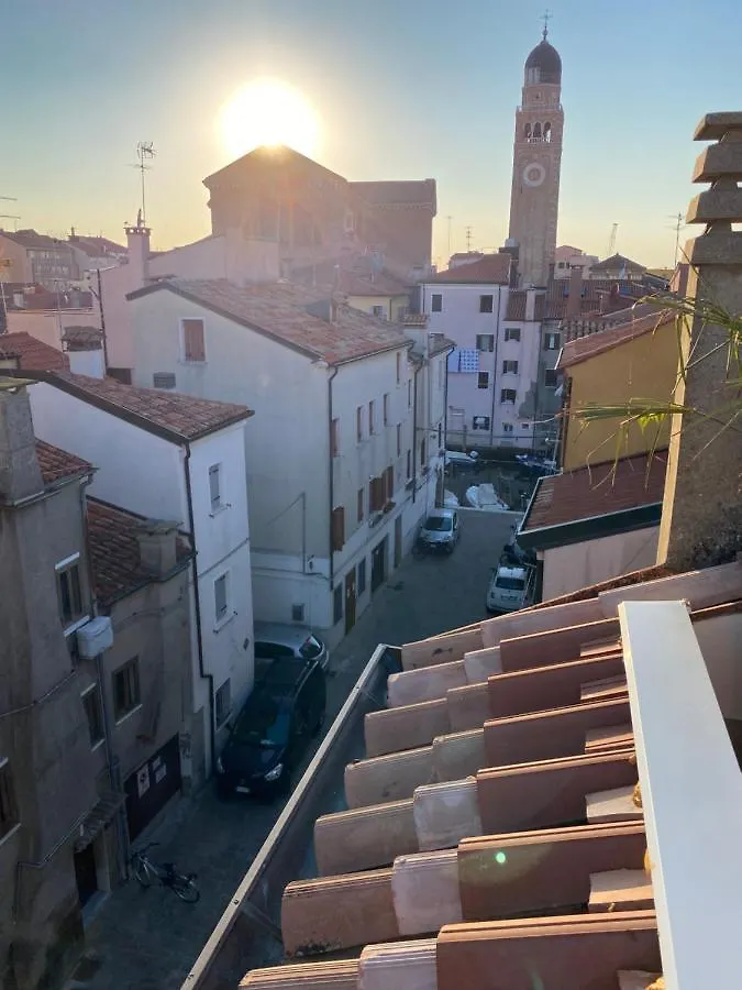 Laguna Blu Camera Tramonto Con Terrazza Panoramica In Comune Chioggia 0*,